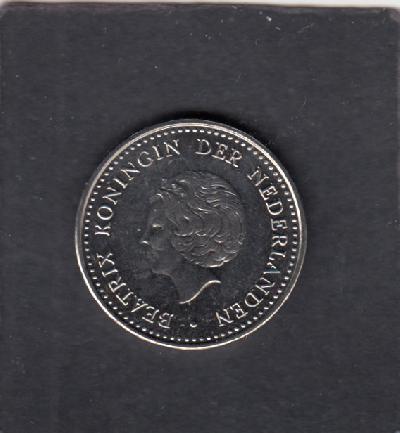 Beschrijving: 1 Gulden BEATRIX